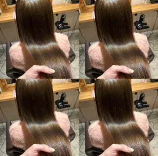 ロング 髪質改善カラー /美髪矯正🫧ゆたかのヘアスタイル