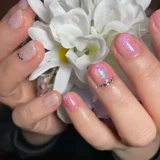 ネイル nail　milky 〜深夜にもネイル〜のネイルデザイン