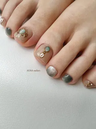 ネイル AURA nailartのネイルデザイン