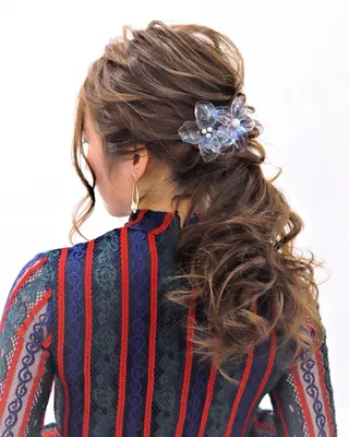 ヘアアレンジ laera.gtd SATOのヘアスタイル