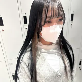 ロング カラー デザインカラー/パー マ🦖外岡咲希🦖のヘアスタイル
