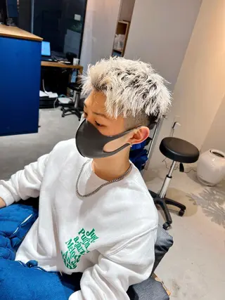 カラー メンズ メンズ専門　井藤 雅也のヘアスタイル