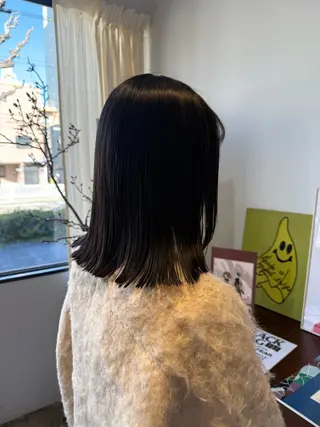 ミディアム nishihama nanaのヘアスタイル