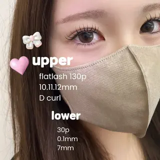 マツエク・マツパ Eyelash salon u'iのマツエク・マツパデザイン