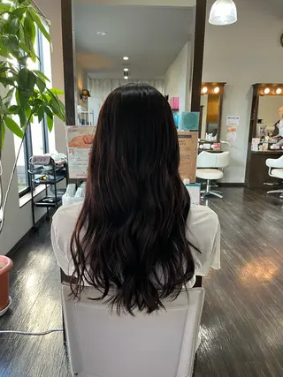 ロング カラー Archi所属・ホソカワ リオンのヘアスタイル