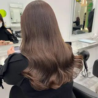 ロング 💗韓国暖色ヘア NO.1💗🪽のヘアスタイル