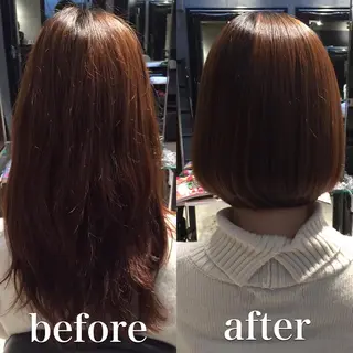 ショート Ainoa nouer所属・✨髪質改善/代々木 新宿/縮毛矯正✨のヘアスタイル