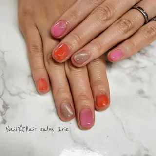 ネイル Hair salon Irie所属・與儀 知佳のネイルデザイン