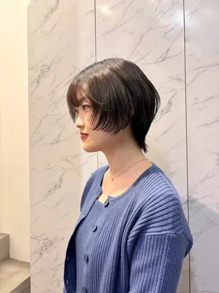 ショート miu /透明感カラーのヘアスタイル