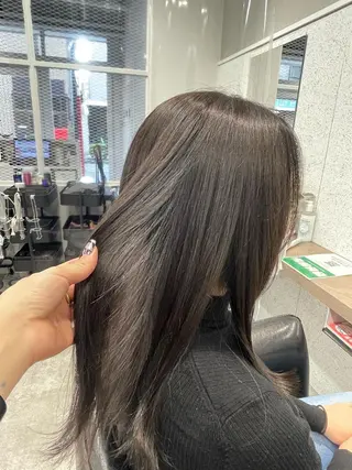 セミロング カラー 透明感カラー/艶髪 ♥柏谷菜穂♥のヘアスタイル