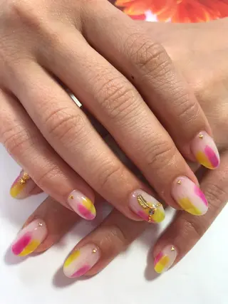 ネイル rukianail 新里のネイルデザイン