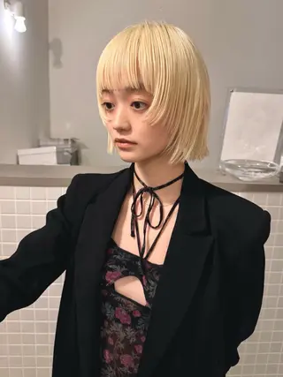 ショート カラー デザイン/レイヤー Kaito🐩/栄のヘアスタイル