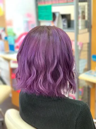 ミディアム カラー たけい ゆうきのヘアスタイル