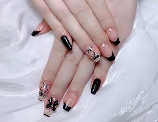 ネイル M🌷nail 長さだし専門店のネイルデザイン