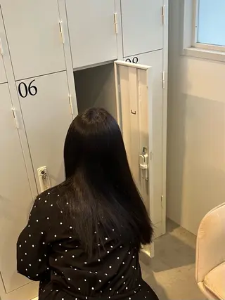 セミロング Agu hair noman マナのヘアスタイル