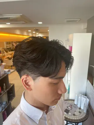 パーマ メンズ 韓国ヘア/パーマ スタイル　北川玲聖のヘアスタイル