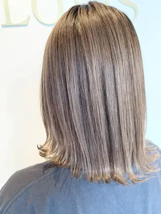 ミディアム 倉林隆一/艶髪🌸 透明感/髪質改善のヘアスタイル