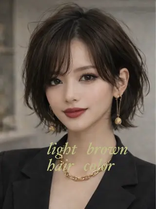 ショート カラー M.SLASH 辻 孝志のヘアスタイル