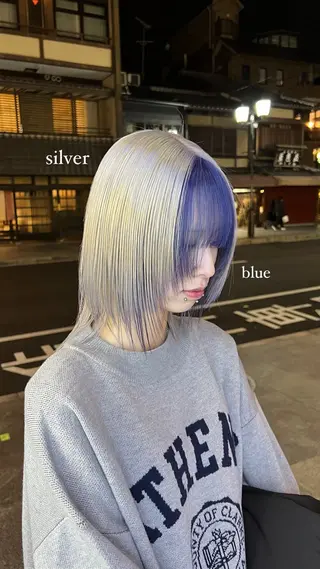 ショート カラー CYAN 京都駅前店（シアン）所属・🩷  ayaka 🩷のヘアスタイル