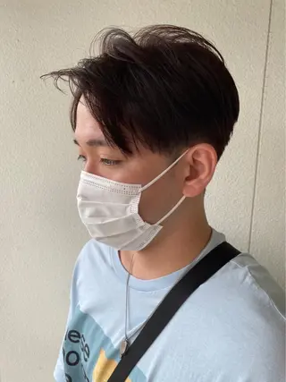 カラー メンズ 中本 日葵梨のヘアスタイル