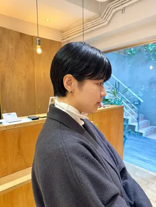 ショート ボブ/ショート 吉田竣のヘアスタイル