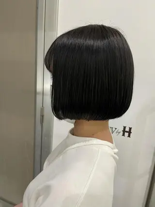 ショート 栄　mighty by H所属・不破一輝/栄/矢場町 ボブ/レイヤー/艶髪のヘアスタイル