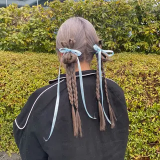 ヘアアレンジ OUD尼崎 KAO🍀🫧のヘアスタイル