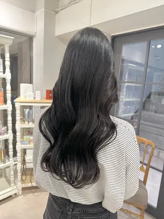 ロング 透明感/レイヤー/ 姫カット Fukuのヘアスタイル