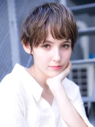 ショート 店長 茂野聖史のヘアスタイル