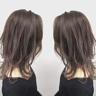 セミロング 山本 茉希のヘアスタイル