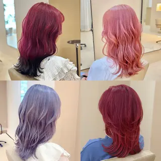 セミロング owl(オウル)所属・owl(オウル) Momoのヘアスタイル