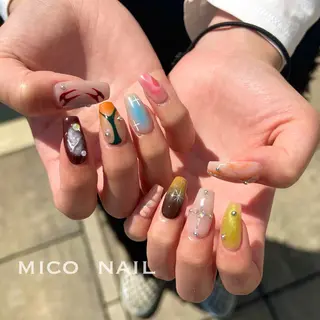ネイル mico nailのネイルデザイン