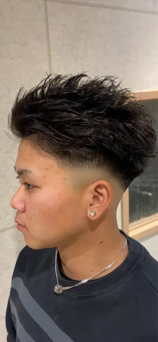 ショート メンズ 👑髪質改善/パーマ /フェード/森田のヘアスタイル