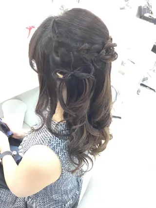 ヘアアレンジ ベストシーン 新浦安のマツエク・マツパデザイン