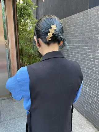 ミディアム カラー パーマ ヘアアレンジ メンズ キッズ ネイル マツエク・マツパ tatsumi/ボブ ウルフ/レイヤーのヘアスタイル