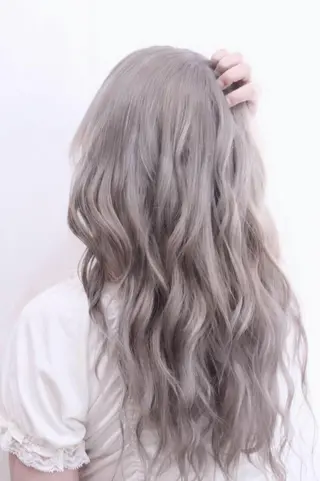 ロング カラー チビ編み込みエクステ シールEXどぅ〜すのヘアスタイル