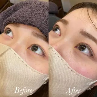 マツエク・マツパ aya/小顔レイヤー /柔らかカラーのヘアスタイル