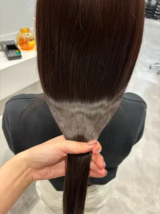 セミロング maki💖 ボブ/縮毛矯正のヘアスタイル