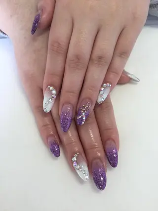 ネイル 💎🐰 saki. m 🐰💎のネイルデザイン