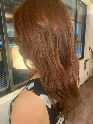 ロング カラー pepin by merci所属・ari/ヘアセット レイヤーカット✂︎のヘアスタイル