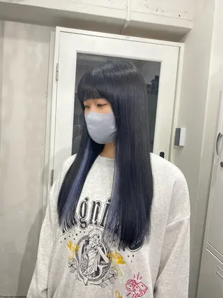 カラー 楓🦋韓国系レイヤー / 透明感カラー🤍のヘアスタイル