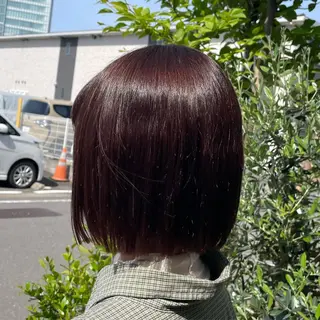 ショート カラー 海老名で韓国風 HANA🎀のヘアスタイル