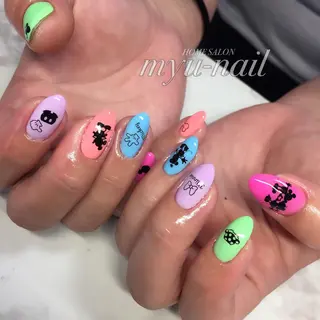 ネイル ホームサロン myu-nailのネイルデザイン