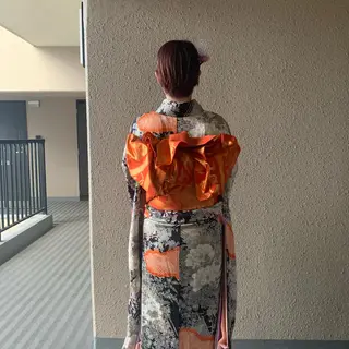 ショート ヘアアレンジ chouette/ 根本優希のヘアスタイル