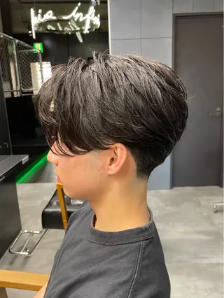 ミディアム メンズ かずき 💈毛流れ💈のヘアスタイル