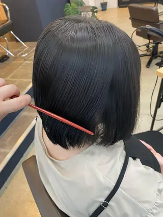 ショート カラー 暖色カラー/天神/ ヘイマサクラのヘアスタイル