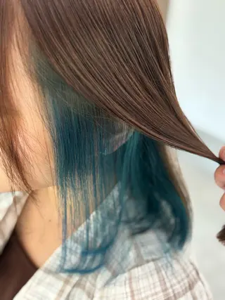 ミディアム カラー Gran Jiina所属・香西 智也のヘアスタイル