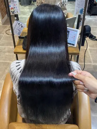 ロング カラー レイヤー🤍 ベージュ🤍　聖奈のヘアスタイル