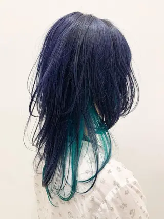 ロング 🍀ケアブリーチ カラー🍀坂井のヘアスタイル