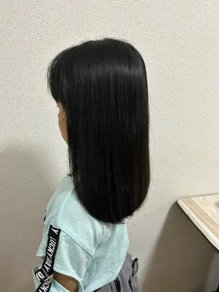 セミロング 南條 しほのヘアスタイル